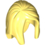 Набор LEGO Minifig Hair Female Long Smooth, Bright Light Yellow