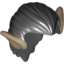 Набор LEGO Minifig Hair Orc with Dark Tan Ears Print, Черный