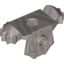 Набор LEGO Minifig Armour - Breastplate with Shoulder Pads, 1 Front Stud, 2 Back Studs, Flat Silver