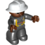 Деталь LEGO FIGURE NO. 2 - FIREMAN FRANK, Не определен