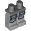 Набор LEGO Legs and Dark Bluish Gray Hips with Armor Plates Print, Светлый сине-серый