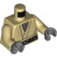 Набор LEGO Torso SW Layered Shirt, Dark Bluish Gray Undershirt, Reddish Brown Belt Print / Tan Arms / Dark Bluish Gray Hands , Tan