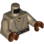 Набор LEGO Torso SW Jedi Robe, Belt and Tan Undershirt Print (SW Stass Allie) / Dark Tan Arms / Reddish Brown Hands, Dark Tan