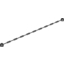 Деталь LEGO STRING 21M W. SHAFT Г3,2 W. 2 KNOPS, Не определен