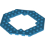 Набор LEGO Plate Special 10 x 10 Octagonal Open Center, Dark Azure