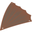 Набор LEGO Cloth Sail Triangular 18 x 34 with Winged Edge and Dark Brown Print , Красно-коричневый