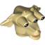 Набор LEGO Minifig Head Modified - Ree Yees, Tan