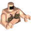 Набор LEGO Torso - Princess Leia Metal Slave Bikini Print / Light Flesh Arms / Light Flesh Hands, Light Flesh