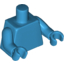 Набор LEGO Torso Plain / Dark Azure Arms / Dark Azure Hands, Dark Azure