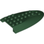Набор LEGO Aircraft Fuselage Curved Aft Section 6 x 10 Top, Темно-зеленый