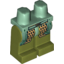 Набор LEGO Legs and Sand Green Hips with Sand Green Robe and Gold Chain Mail Print , Оливковый
