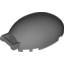 Набор LEGO Windscreen 6 x 4 x 2 1/3 Bubble Canopy with Handle, Темный сине-серый