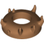 Набор LEGO Minifig Head Top, SW Zabrak Horns, Medium Dark Flesh