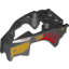 Набор LEGO Fly Wheel Fairing Lion Shape with Gold Armor and Red Flames Print (70140), Черный