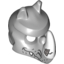 Набор LEGO Minifig Mask - Chima Rhino with Repaired Horn Print, Светлый сине-серый