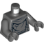 Набор LEGO Torso Weathered Stone Robe Print / Dark Bluish Gray Arms and Hands, Темный сине-серый