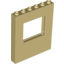 Набор LEGO Panel 1 x 6 x 6 with Window, Tan