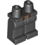 Набор LEGO Legs and Hips with Belt with Gold Buckle and Coat Tails Outline Print , Черный