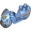 Набор LEGO Duplo Motorcycle with Rubber Wheels, Windscreen and Headlights Print, Medium Blue