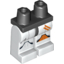 Набор LEGO Legs and Black Hips with Clone Trooper Orange and Black Armour Print, Белый
