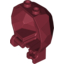 Набор LEGO Rock Boulder Hinged Half (Chima Exploding Rock Half), Темно-красный