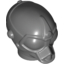 Набор LEGO Minifig Head Modified RA-7 Protocol Droid , Темный сине-серый