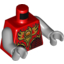 Набор LEGO MINI UPPER PART NO 2665, Красный