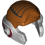 Набор LEGO Minifig Helmet SW Ten Numb Print, Светлый сине-серый