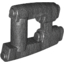 Набор LEGO Minifig Space Blaster - Small, Pearl Dark Gray