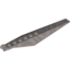 Набор LEGO Hinge Plate 1 x 12 with Angled Side Extensions and Tapered Ends, Flat Silver