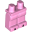Набор LEGO Legs and Hips with Black Triangles on Feet Print, Ярко-розовый