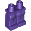 Набор LEGO Legs and Hips with Coattails and White Cord Print (Joker), Темно-фиолетовый