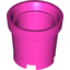 Набор LEGO Belville Bucket without Handle Holes, Темно-розовый