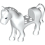 Деталь LEGO HORSE W 4 KNOBS W HOLE Г1.5, Не определен