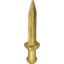 Набор LEGO Minifig Sword [Roman Gladius], Pearl Gold