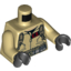 Набор LEGO Torso Ghostbusters Jumpsuit with 'E.S.' ID Badge and 'EGON' on Reverse Print / Tan Arms / Black Hands, Tan