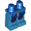 Набор LEGO Legs and Blue Hips with Blue and Purple Space Armor and 3 Yellow Lights, Dark Azure
