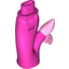Набор LEGO Friends Mermaid Hips and Tail Assembly with Bright Pink Tip Print, Темно-розовый