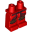 Набор LEGO Legs and Hips with Dark Red Sash and Medium Dark Flesh Knee Pads Print, Красный