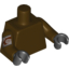 Набор LEGO MINI UPPER PART NO 2873, Темно-коричневый