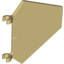 Набор LEGO Flag 5 x 6 Hexagonal with U Clips, Tan