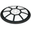 Набор LEGO Dish 8 x 8 Inverted [Radar] with Medium Blue Circle with Black Center Print, Trans-Clear