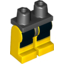 Набор LEGO Legs and Black Hips with Black Markings Print (Sinestro), Желтый