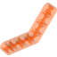 Набор LEGO Technic Beam 1 x 7 Bent (4 - 4) Thick, Trans-Neon Orange