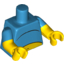 Набор LEGO MINI UPPER PART 2K NO 2974, Dark Azure