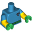 Набор LEGO MINI UPPER PART 2K NO. 2984, Dark Azure