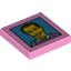 Набор LEGO FLAT TILE 2X2 NO. 252, Ярко-розовый