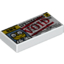 Набор LEGO FLAT TILE 1X2 NO. 142, Белый