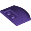 Набор LEGO Wedge 3 x 4 x 2/3 Triple Curved Smooth, Темно-фиолетовый
