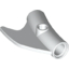 Набор LEGO Technic, Pin Connector Round Curved with Fin and Hole, Белый